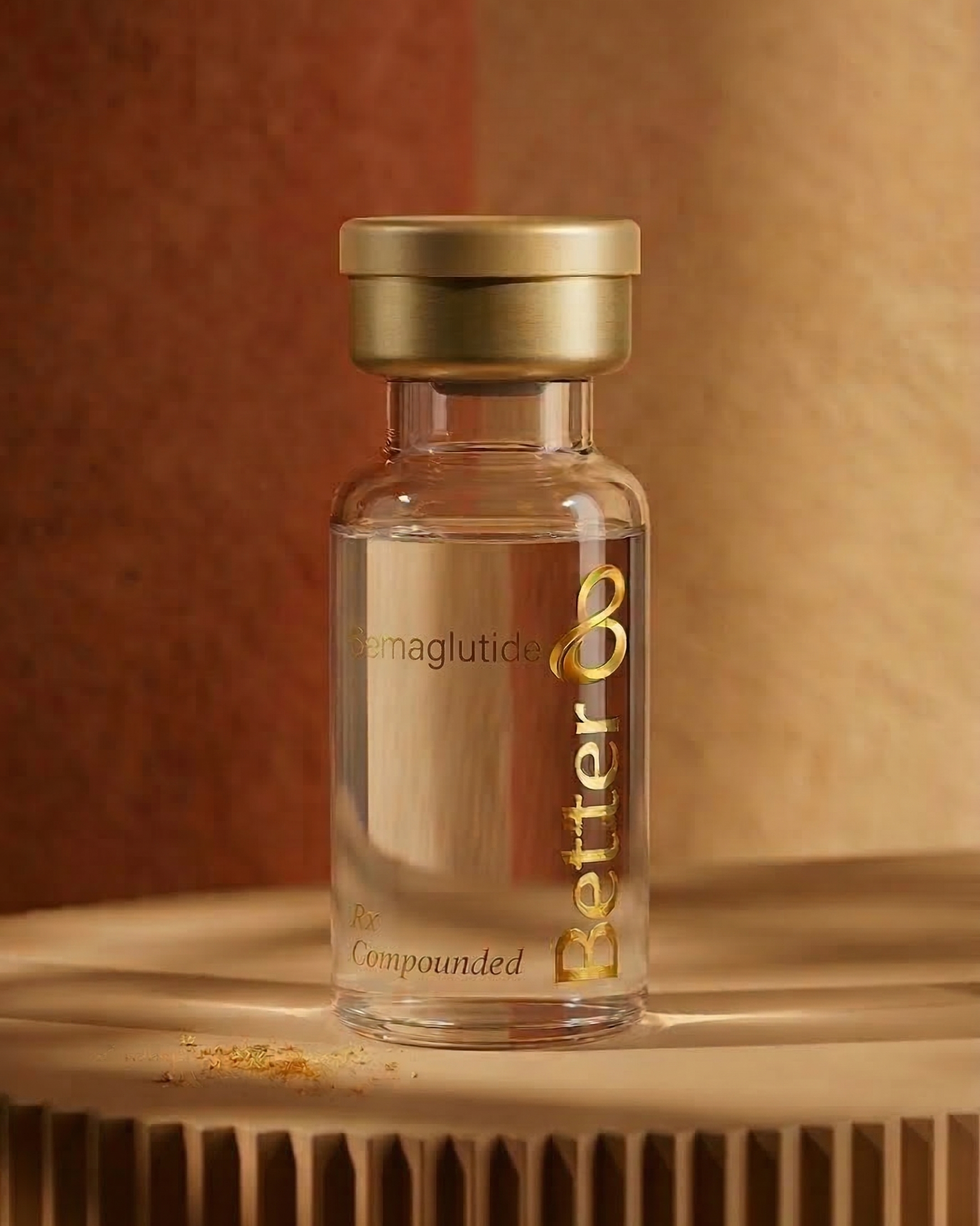 Semaglutide compounded in one of BetterCo's vials