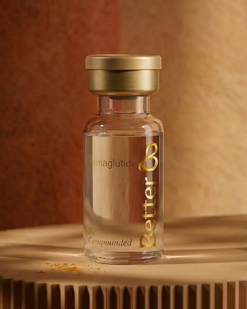 Semaglutide compounded in one of BetterCo's vials
